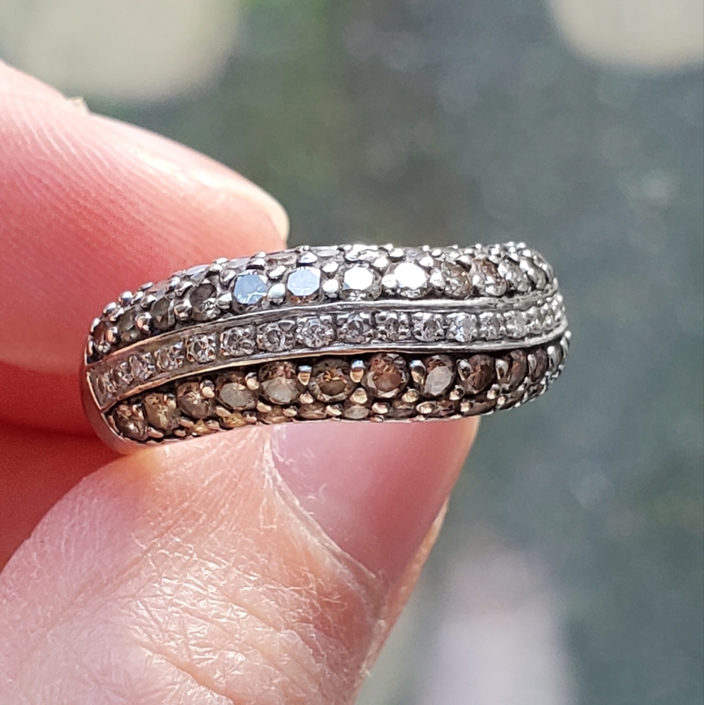 Levian 14k Chocolate Diamond Wavy Ring